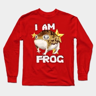 I am frog (Breviceps macrops edition) Long Sleeve T-Shirt